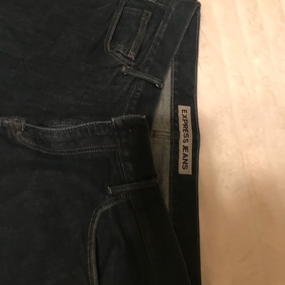 Express jeans men’s size 33x32 used - Picture 2 of 5